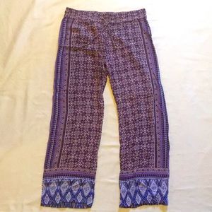 Relaxing flowy pants (M)